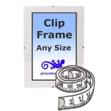 Bespoke Clip Frame sizes between 30x30" to 40x40" (80cm to 100cm)